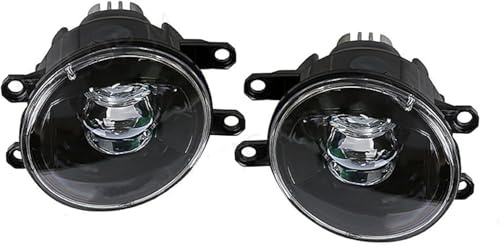 UNCLE LIAO Nebelscheinwerfer,für Toyota IQ (KPJ1,NGJ1,KGJ1,NUJ1) 2009-2013 Nebelscheinwerfer vordere Eckleuchte Tagfahrlicht.,e/White C LED