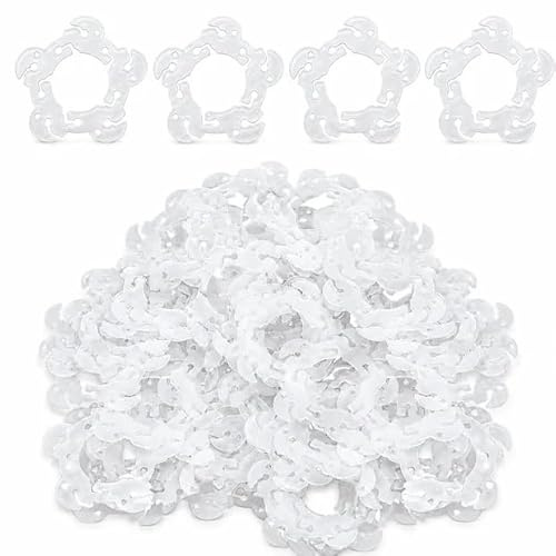 100 Stück Ballon Clips Halter, Ballonbogen Halterung Schnalle, Luftballon Halter, Luftballon Girlande für Party Hochzeit Geburtstag Dekoration