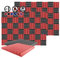 Arrowzoom 96 Piezas Acustico Absorción Sonido Wedge Cuña 50x50x5cm Espuma Acústica Aislamiento Acustico Estudio de Grabación Casas Estudios Azulejos Incombustibles Insonorizados AZ1134 NEGRO & ROJO