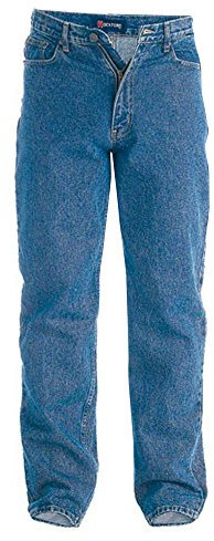 Duke Mens D555 Rockford Denim Comfort Jeans (32R) (Stonewash)