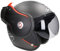 ROOF Helm Boxxer Carbon / Mattschwarz Größe L | Helder Vizier | Scooterhelmen Outlet | Ratsche | Carbon | geeignet für Mofa, Moped, Motorrad, Roller