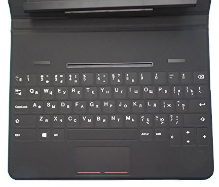 Keyboard Dock For Lenovo ThinkPad 10 Touch Case Russian RU 4X30E68290 03X8917 03X9054 Compatible Tablet 10(1st Gen) Tablet 10(2nd Gen) Cover Case