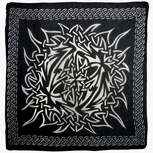 Pickled Moon Celtic Wall Hanging Wandbehang mit eingelegtem Mond, Schwarz