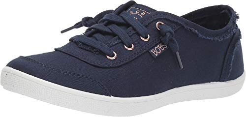 Skechers Bobs B Cute Regular, Zapatillas, Mujer, Navy Canvas, 40