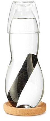 BLACK + BLUM EC003 Personal Carafe with Charcoal Filter, 800ml