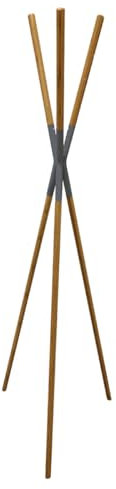 AltoBuy Oglala - Portemanteau Tipi 3 Patères Gris