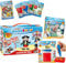 CRAZE SPLASH BEADYS Steckperlenset für Jungen Bastelperlen Bügelperlen XXL Set Beschäftigungsset für Kinder Activity Bundle Boys mit Zubehör 27714