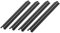 KIMISS 4Pcs Concealed Car Wire Sleeve Car Wire Cover Concealed Wiring Cover Line protection Cable Sleeve PVC Material for Data Recorders within 5mm in Diameter Black