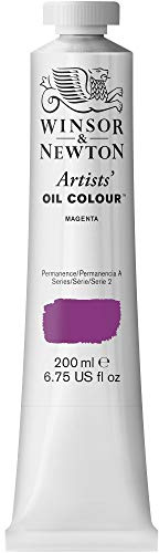 Winsor & Newton Artists' Oil Paint, 200ml Tube, Magenta