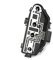 Volkswagen 7H0945257A Lampenträger hinten links, mit Heckklappe, gelber Blinker