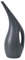 Angoily 1 x 1,5 l - capacité - Longue Bouche - en Plastique - Arrosoir élégant - pour Plantes, Jardinage, arrosage des Plantes (Gris foncé).