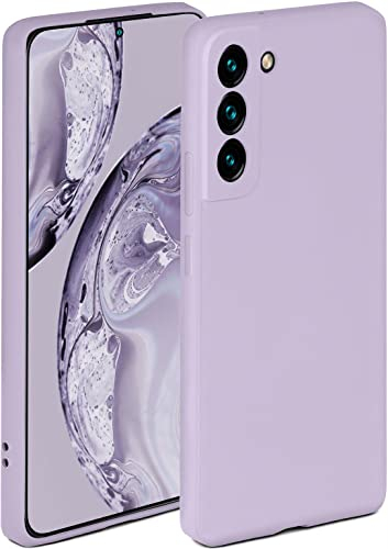 ONEFLOW Soft Case für Samsung Galaxy S22 Hülle aus Silikon mit Kameraschutz, Silikonhülle mit erhöhtem Schutz fürs Display, Backcover Schutzhülle, weiche Handyhülle, Flieder