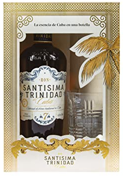 Santisima Trinidad 7 ans Ron de Cuba Coffret + 1 verre 40.3° 70cl