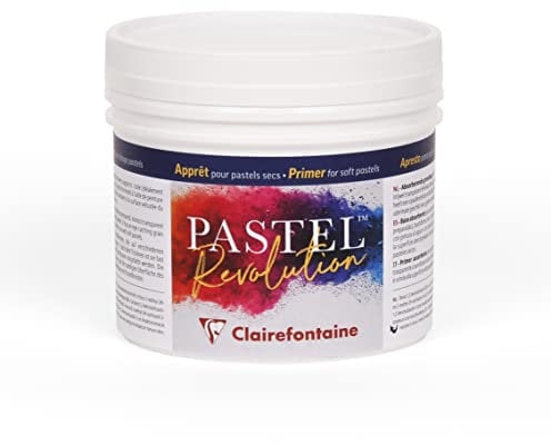 Clairefontaine 975289C - Apprêt Pastel Révolution - Apprêt pour Pastels Secs - Pot 250 ml - Idéal pour le Dessin au Pastel ou Fusain sur Toile