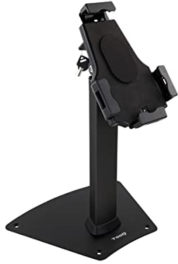 TOOQ TQTDS0811 - Soporte de Mesa Profesional para Tablet con Antirrobo, Color Negro