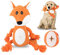 BINYI Hundespielzeug Hunde Spielzeug Unzerstörbares Quietschende Hundespielzeuge mit Knitterpapier Tauziehen Plüschtiere für Hunde Hundekauspielzeug für kleine mittelgroße große Hunde