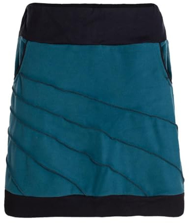 Vishes - Alternative Bekleidung - Thermorock Warmer Damen Winterrock kurz Minirock aus ECO-Fleece