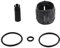 cantondz Kit de buje de reparación de palanca de cambio de marchas Kits de reparación de varillaje de cambio de marchas ABS X8R0078 Compatible con Vauxhall Zafira f23 Astra G Combo Meriva vectra