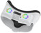 RGB Cooling Fan Compatible for Meta Quest 3 VR Headset Accessories Soft Breathable Face Cover Cushion Pad Foam Facial Interface Bracket Fan Cooler Air Circulation Light-Proof Nose Pad Replacement