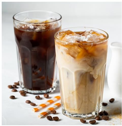 Topkapi 251.111 Palermo - Vasos de café helado, 4 unidades, 370 ml, altura de 15 cm