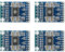 TsoLay 4X TPA3116D2 Digital Power Audio Stereo Amplifier Board, Dual Channel 50W Class D DC 12-24V Ampli AMP Amplify Module