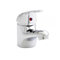 BBBathrooms Mini mitigeur de lavabo moderne et bonde de vidage clic-clac chromé pour salle de bain, vestiaire avec bonde de vidage clic-clac