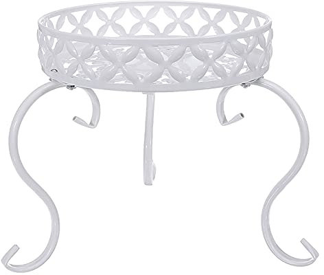 WZWTYSM PflanzenständerPflanzenständer Blumenregal Pflanzenständer Blumenregalhalter Eisen Pflanzenständer Pflanzenregale Halter Blumentöpfe Regale für Innen Außen Haus Garten Terrasse Balkon Blume
