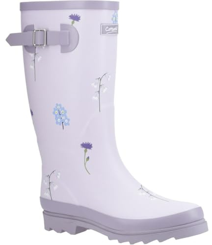 Cotswold Damen-Gummistiefel, Wildblumenmotiv