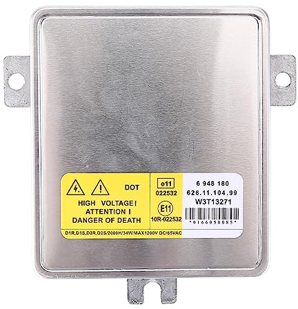 6948180 Xenon Ballast HID Scheinwerfer Vorschaltgerät Steuermodul Kompatibel für BMW E90 E91 2006-2008 D1S/D1R Xenon Scheinwerfer Steuergerät Ersatz 63126948180 6261110499 Xenon Scheinwerfer Ballast