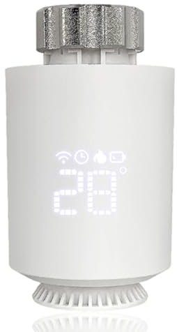 GIWFBQTR Tuya Zigbee Smart Thermostat Thermostatic Radiator Valve Smart Home Heating Froest Protection Remote Group Control