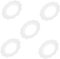 ERINGOGO 5 Pezzi Coppette Protettive per Silicone Antiscivolo e Riutilizzabili per Allattamento e Durante