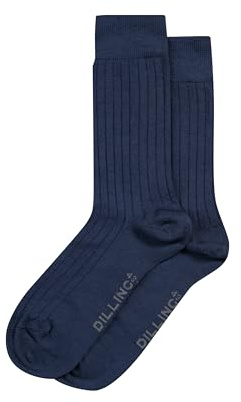 Dilling Herrensocken in Merinowolle - Navy 47/50