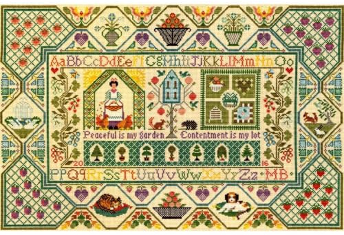 Bothy Threads Cross Stitch Kit - Peaceful Garden