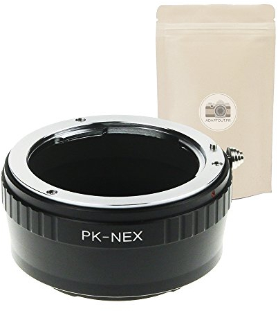 PK NEX ∞ Anpassung Ring Pentax K für Sony NEX E NEX Adapter 100% Metallfokus Eine Infinity-Konservierte Ringanpassung kompatibel Alle Montres NEX E