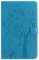 SATURCASE Cat Tree Embossing PU Leather Flip Magnet Wallet Stand Card Slots Protective Case Cover for Samsung Galaxy Tab A 10.1 (2016) SM-T580 T585 (Blue)