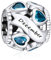 NINGAN Charms in argento 925 Dicembre pietra natale perline adatto per braccialetti da donna regalo di giorno festivo