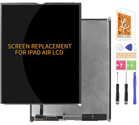 Para iPad 5 Air 1 LCD A1474 A1475 A1476 para iPad 9.7 2017 5ª pantalla A1823 A1822 2018 6ª generación A1954 A1893 matriz de reemplazo de pantalla (sin pantalla táctil)