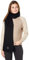 UGG Damen W Chunky Rib Knit Scarf W Grob Gerippter Strickschal, Black, O/S