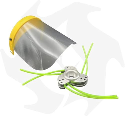 Testina Tripletto DSV originale per decespugliatore + Omaggio guanti da giardinaggio Alimentato a batteria