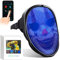 Facemask® | Connected Led Mask | Premium-Qualität | Programmierbarer Bildschirm Bluetooth mit Smartphone | Cosplay | Insolite | Accessoire | Kostüm | Halloween | USB-Ladegerät | 100% Horror