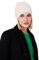 Style & Republic Kaschmir Sport Mütze-Beanie Damen aus 100% Cashmere - Dein kuscheliger Premium Strick Beanie für stilvolle Herbst- & Winter-Momente - Creme