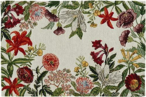 Sander - Gobelin Tischset/Platzset - Jangala - Florales Muster, Blumen - 32 x 48cm