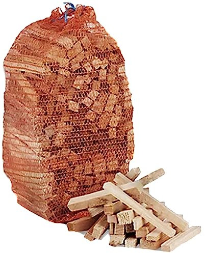 Kindling Wood Netted Natural Wooden Kindling Wood Sticks, for Fire Starting Open Fires Stoves Camping and Garden Fire Pits (1)