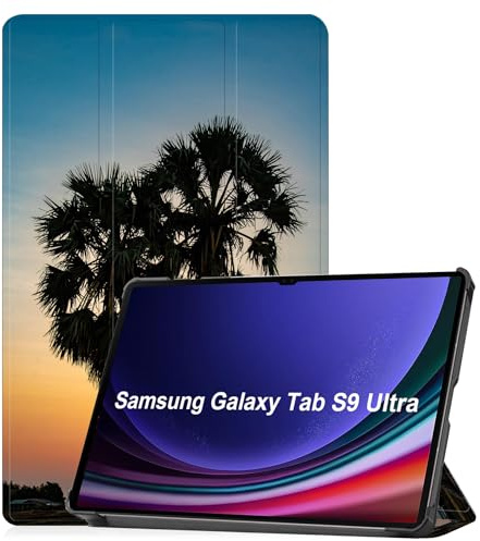 Lobwerk Case für Samsung Tab Galaxy S9 Ultra SM-X910 SM-916B 14.6 Zoll Schutzhülle Tasche mit Standfunktion und Auto Sleep/Wake Funktion