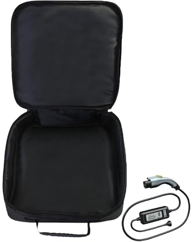 Auto-Ladekabel-Taschen – Auto-Werkzeug-Aufbewahrungs-Organizer, Batterie-Überbrückungskabel-Tasche | Aufbewahrungstasche für Autoladekabel aus 600D Ox -Stoff, Innenraum-Organizer für Autoladekabel,