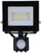 EDO DORAN 10 Watt LED Außenleuchte Strahler mit Bewegungsmelder Außen Fluter Lampe 4000K Neutralweiß 735lm IP65 Schwarz Außenlampe Flutlicht Außenstrahler Außenlicht LED-Strahler Außenbeleuchtung