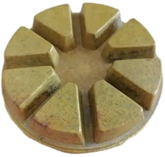 ZHLWei 80mm Sette passaggi for lucidare, rinnovare e lucidare Il Pavimento in Cemento con Disco abrasivo diamantato Sabbia Acqua