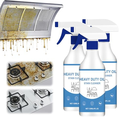 Heavy Duty Kitchen Degreaser & Cleaning Spray, 2025 New Degreaser Spray, Cooker Spray, Electric Induction & Ceramic Hob Spray, Cooker Hood, Air Fryer, Microwave, Kitchen Cleaning Spray (3)
