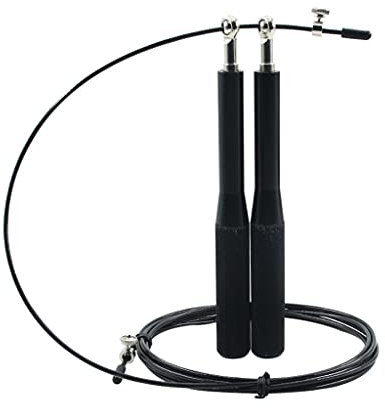 Aluminium Alloy Speed Skipping Jump Rope Adjustable Steel Wire Ball Bearing Jump Rope for Boxing Fitness Workout Training