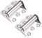 NUOBESTY 2Pièces Charnières à Ressort Acier Inoxydable Pour Portes Charnières à Double Action Pour Volets Et Portes Installation Facile Et Durable